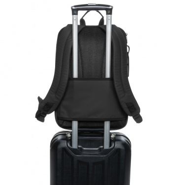 Logotrade promotional giveaway image of: Armond AWARE™ RPET 15.6 inch deluxe laptop backpack