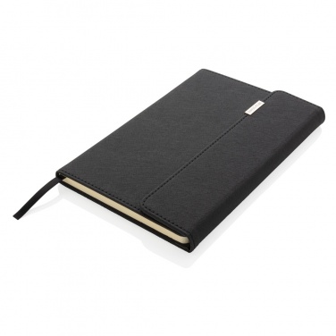Logo trade business gift photo of: Swiss Peak deluxe A5 notebook and pen set