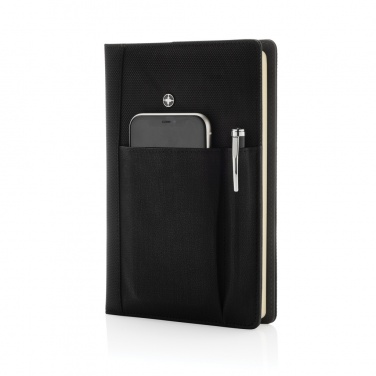 Logo trade corporate gifts picture of: Refillable notebook and pen set