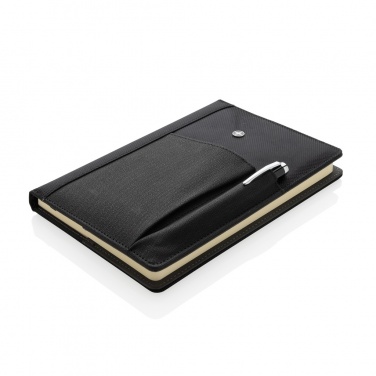 Logotrade promotional item picture of: Refillable notebook and pen set