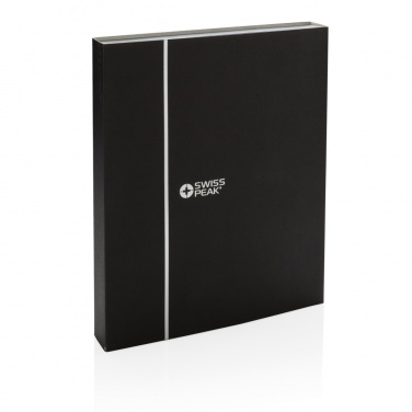 Logo trade promotional merchandise picture of: Refillable notebook and pen set