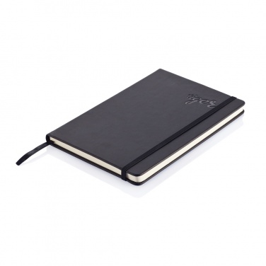 Logotrade promotional giveaway picture of: Deluxe hardcover PU A5 notebook