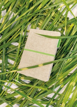 Logotrade promotional giveaways photo of: A5 jute notebook