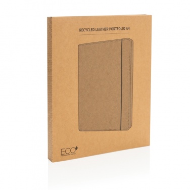 Logotrade promotional giveaways photo of: Recycled leather A4 portfolio
