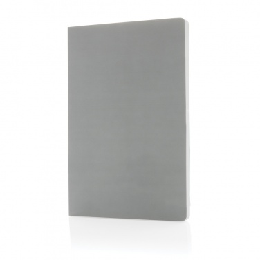 Logo trade promotional gifts image of: Impact softcover stone paper notebook A5