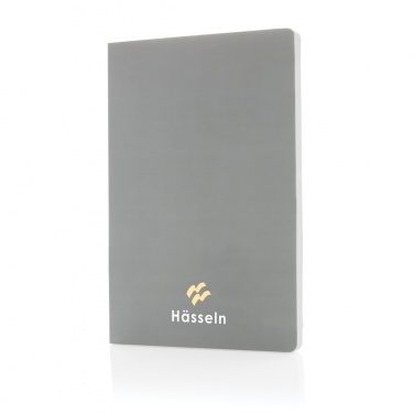 Logo trade promotional giveaway photo of: Impact softcover stone paper notebook A5