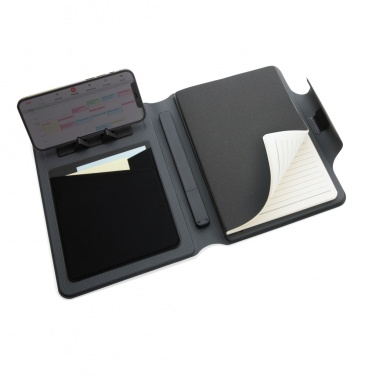 Logotrade promotional merchandise image of: Artic Magnetic 10W wireless charging A5 notebook