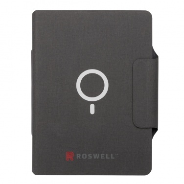 Logotrade advertising product image of: Artic Magnetic 10W wireless charging A4 portfolio