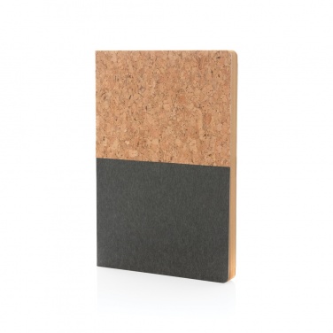 Logo trade promotional items image of: A5 cork & kraft notebook