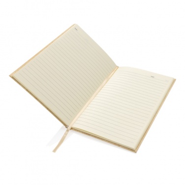 Logotrade corporate gift picture of: Kavana wood print A5 notebook