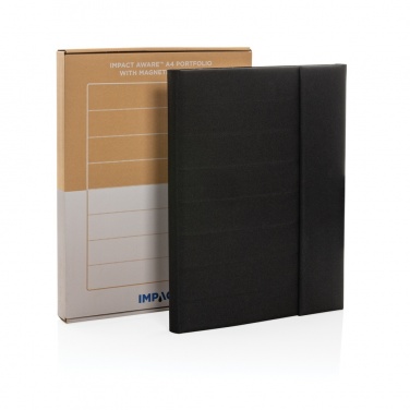 Logotrade promotional giveaway image of: Impact Aware™ A4 portfolio with magnetic closure