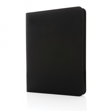 Logo trade promotional gift photo of: Impact Aware™ deluxe 300D tech portfolio with zipper