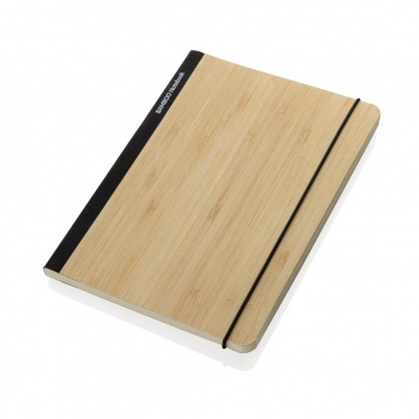 Logo trade advertising products image of: Scribe bamboo A5 Notebook