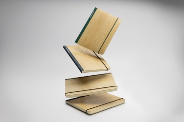 Logo trade promotional products picture of: Scribe bamboo A5 Notebook