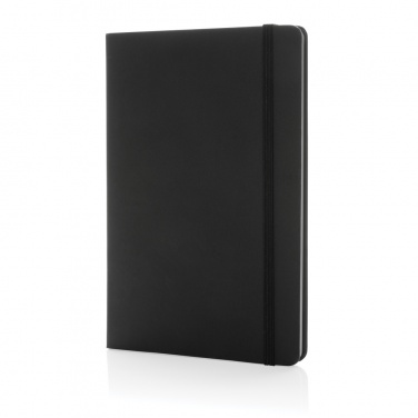 Logotrade promotional product picture of: Craftstone A5 recycled kraft and stonepaper notebook
