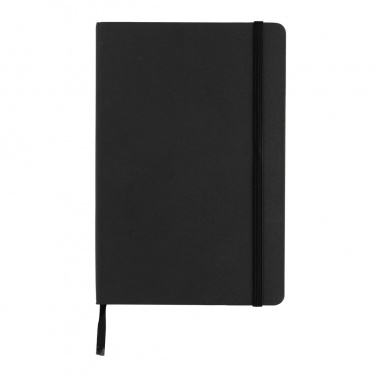Logo trade business gifts image of: Craftstone A5 recycled kraft and stonepaper notebook