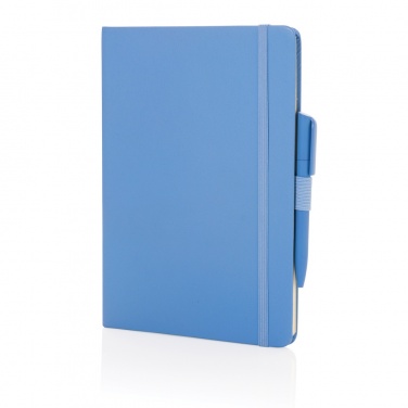 Logotrade promotional product picture of: Sam A5 RCS certified bonded leather classic notebook