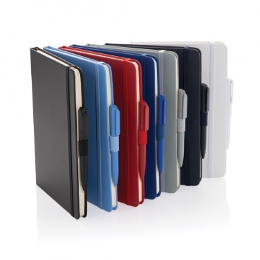 Logotrade business gift image of: Sam A5 RCS certified bonded leather classic notebook
