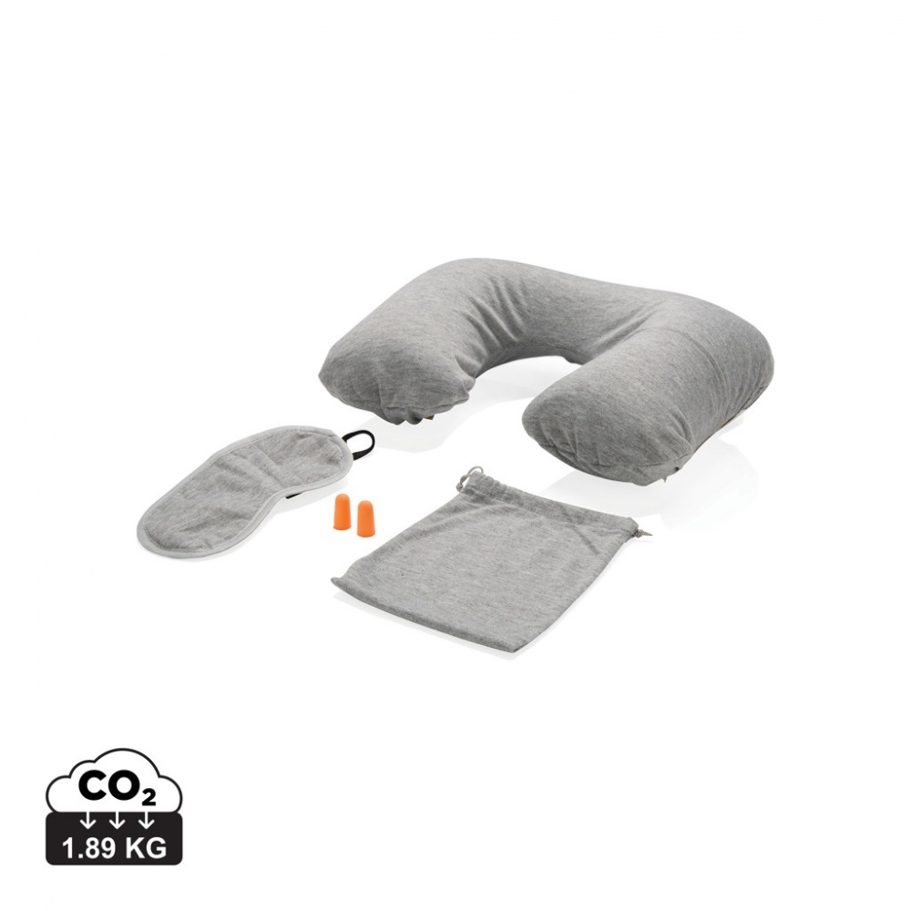 Logo trade promotional merchandise image of: Comfort travel set