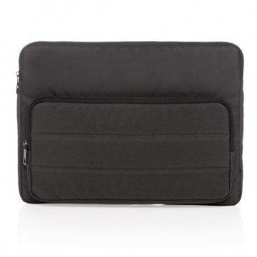 Logo trade corporate gift photo of: Impact AWARE™ RPET 15.6" laptop sleeve