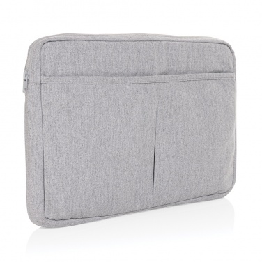 Logo trade advertising product photo of: Laluka AWARE™ recycled cotton 15.6 inch laptop sleeve