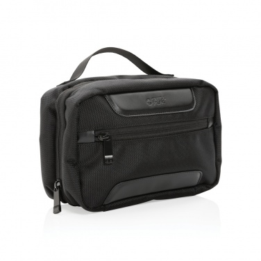 Logo trade advertising products picture of: Swiss Peak AWARE™ RPET Voyager toiletry bag