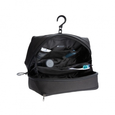Logo trade promotional merchandise image of: Swiss Peak AWARE™ toiletry bag PVC free