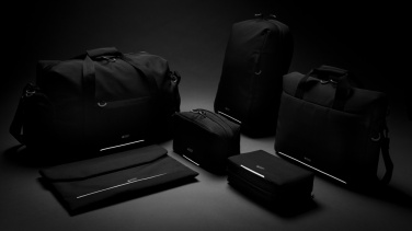 Logo trade promotional item photo of: Swiss Peak AWARE™ toiletry bag PVC free