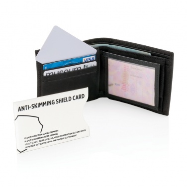 Logo trade promotional gifts picture of: Anti-skimming RFID shield card with active jamming chip