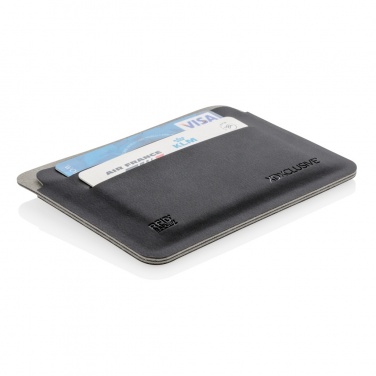 Logo trade advertising products image of: Quebec RFID safe cardholder