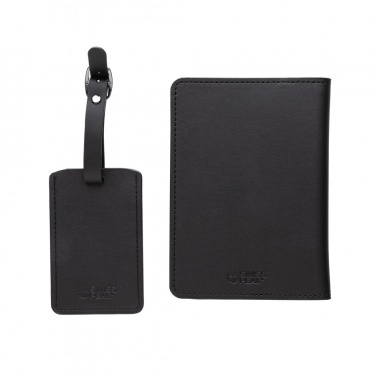 Logotrade promotional merchandise photo of: Swiss Peak GRS recycled PU travel gift set