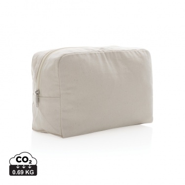 Logotrade promotional merchandise photo of: Impact Aware™ 285 gsm rcanvas toiletry bag undyed