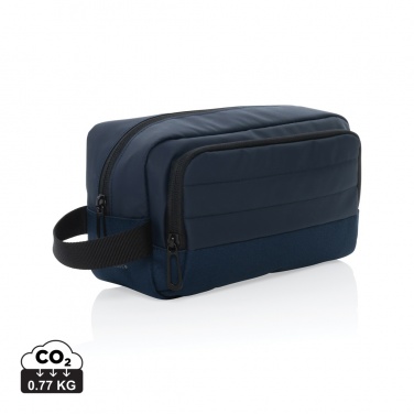 Logo trade corporate gifts picture of: Armond AWARE™ RPET toiletry bag
