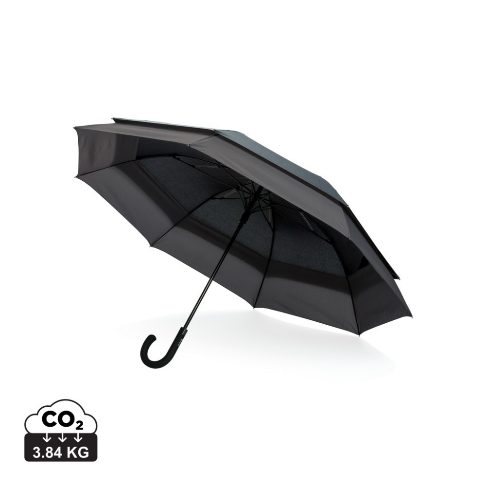 Logotrade promotional gift picture of: Swiss Peak AWARE™ 23" to 27" expandable umbrella