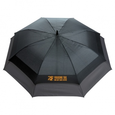 Logo trade promotional item photo of: Swiss Peak AWARE™ 23" to 27" expandable umbrella