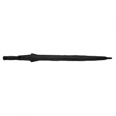 Logo trade promotional giveaways image of: 30" Impact AWARE™ RPET 190T Storm proof umbrella