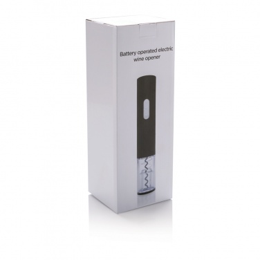 Logo trade corporate gift photo of: Electric wine opener - battery operated