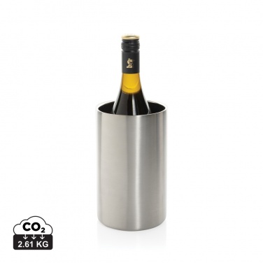 Logotrade business gifts photo of: Vino RCS certified recycled stainless steel wine bucket