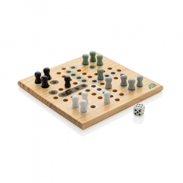 Logotrade business gift image of: Claire wooden Ludo game