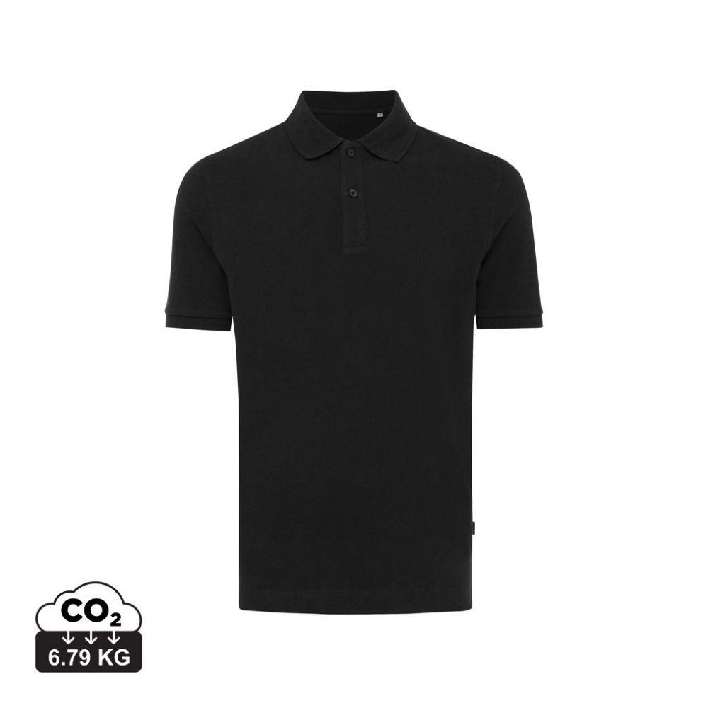 Logo trade promotional gifts image of: Iqoniq Yosemite recycled cotton pique polo