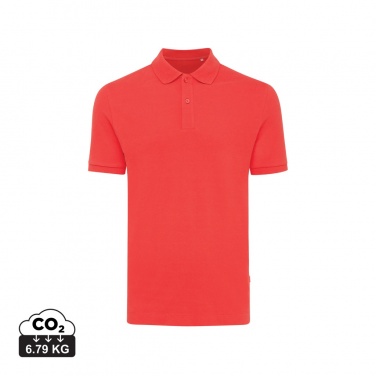 Logo trade promotional merchandise photo of: Iqoniq Yosemite recycled cotton pique polo