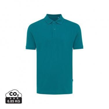 Logo trade promotional item photo of: Iqoniq Yosemite recycled cotton pique polo