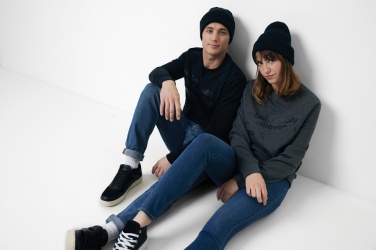 Logo trade promotional giveaway photo of: Iqoniq Zion recycled cotton crew neck