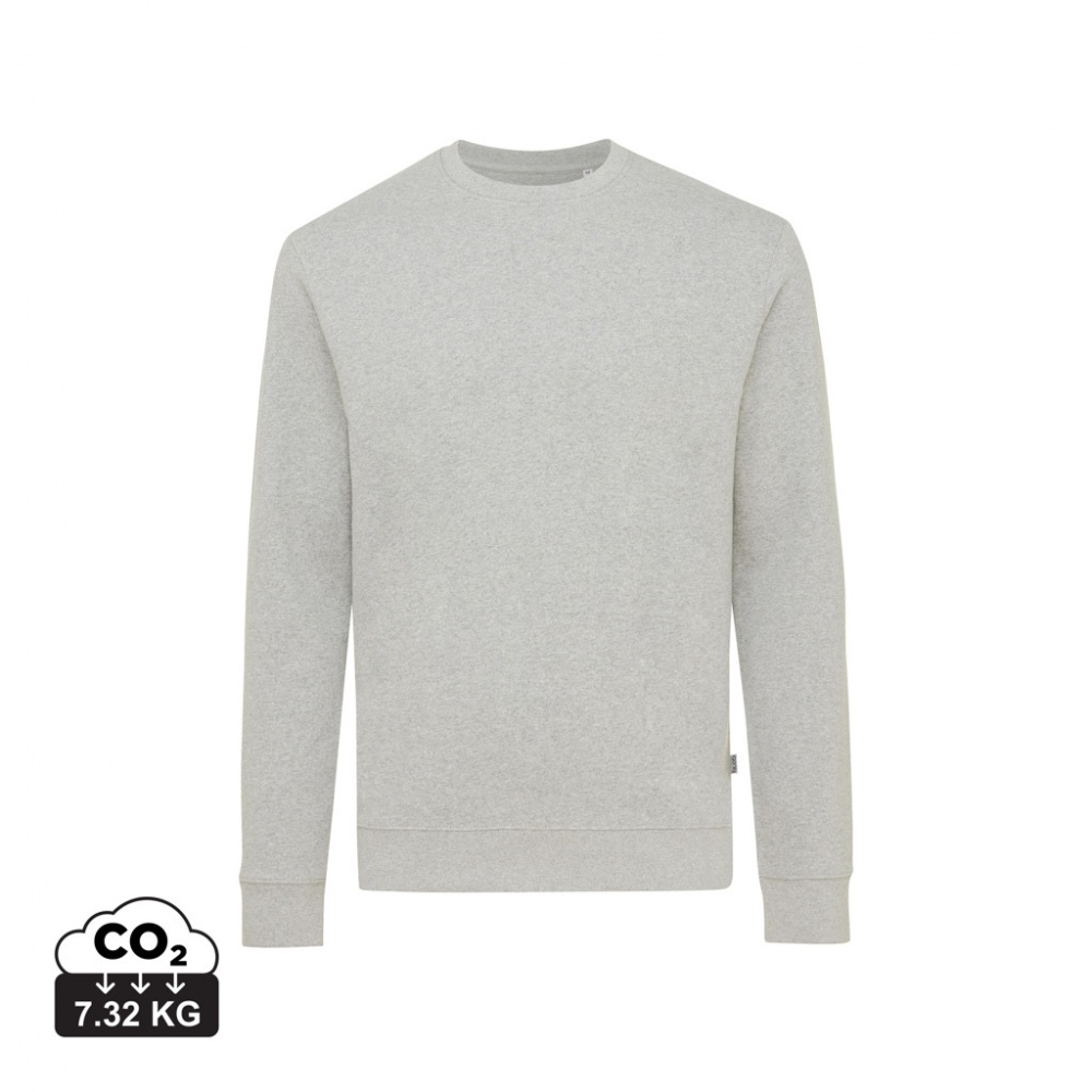 Logotrade promotional items photo of: Iqoniq Denali recycled cotton crew neck undyed
