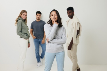 Logotrade corporate gift picture of: Iqoniq Denali recycled cotton crew neck undyed