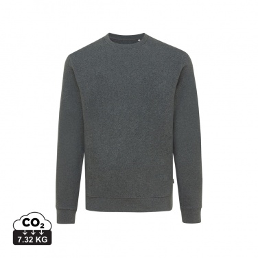 Logo trade business gift photo of: Iqoniq Denali recycled cotton crew neck undyed