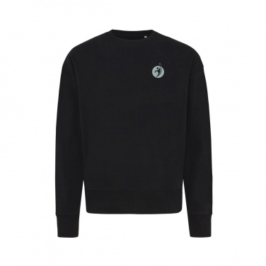 Logotrade promotional gift image of: Iqoniq Kruger relaxed recycled cotton crew neck