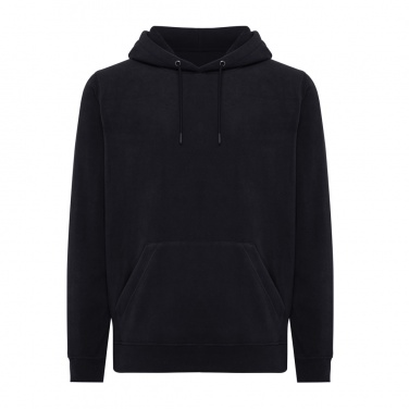 Logotrade promotional product picture of: Iqoniq Trivor recycled polyester microfleece hoodie
