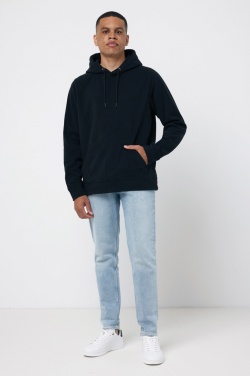 Logo trade promotional item photo of: Iqoniq Trivor recycled polyester microfleece hoodie