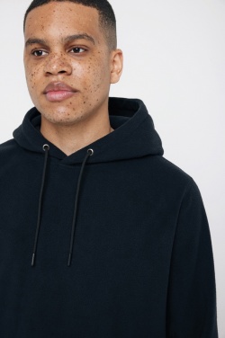 Logo trade promotional products picture of: Iqoniq Trivor recycled polyester microfleece hoodie